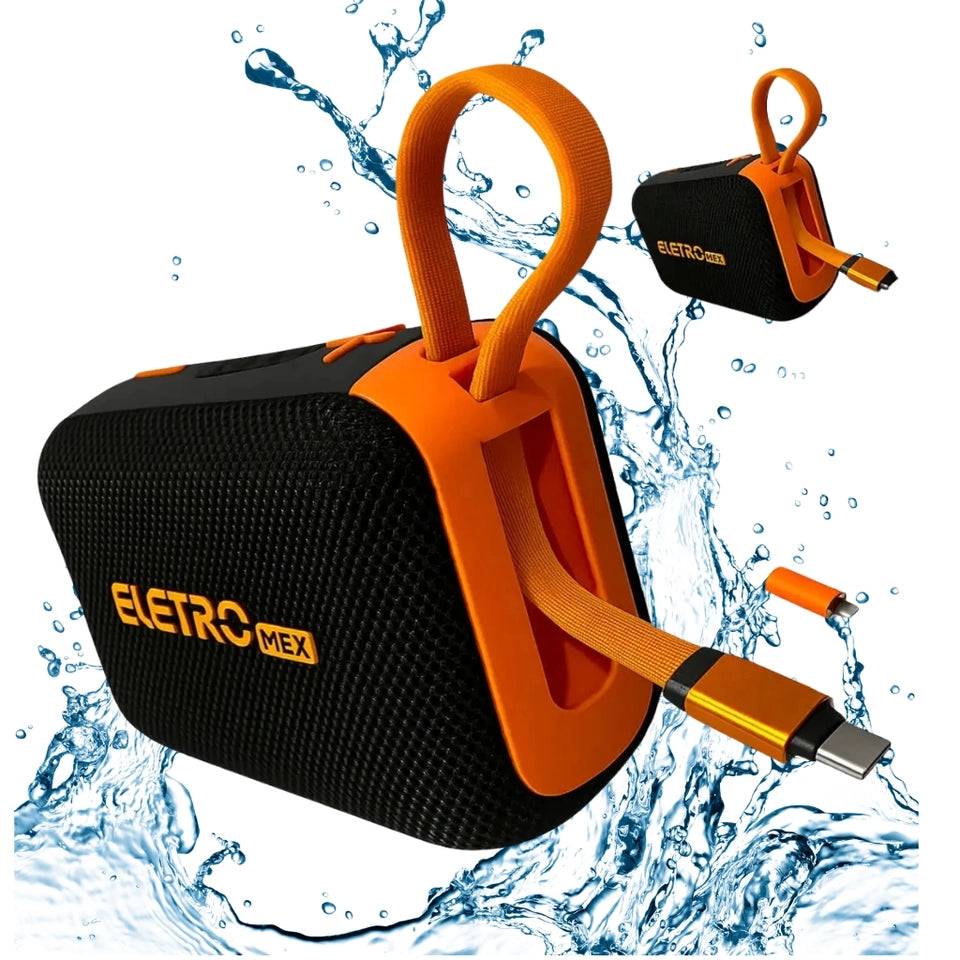 Caixa de Som Power Bank Turbo